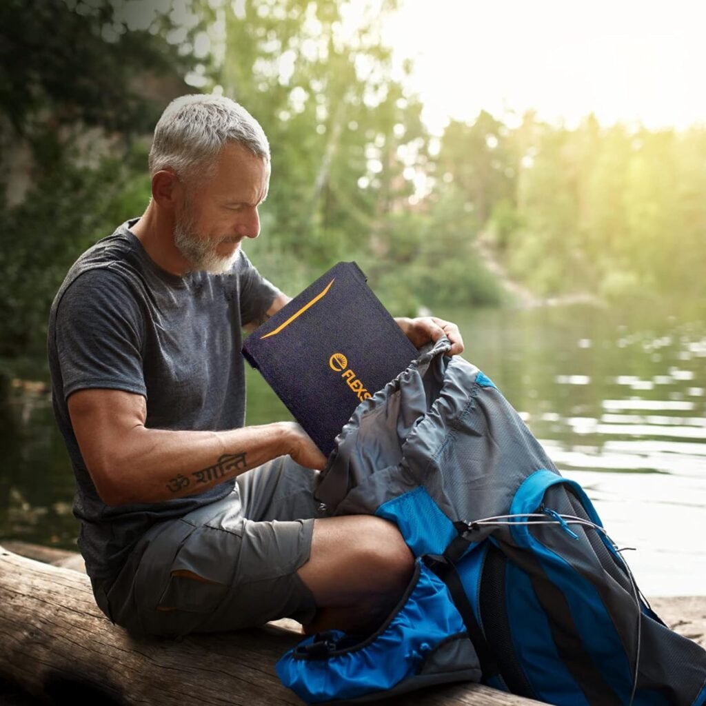 Flex solar power bank